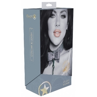 Ouch! Paris Collection Collar With Leash Ouch! Paris Collection Collar With Leash