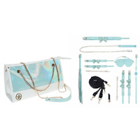 Ouch! Paris Collection Kit With Bag Baby  Bondage Set With Bag 8 Piece Kit