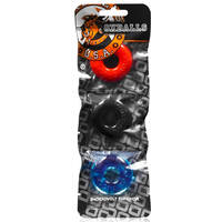 Ringers Coloured Cock Rings X 3 Ringers Coloured Cock Rings X 3