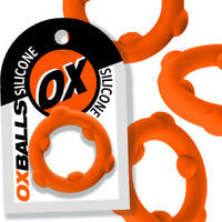 oxballs SPINNER single silicone ring ORANGE