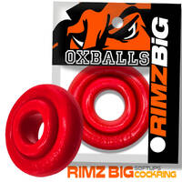 oxballs RIMZ BIG single ring RED
