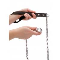 Leather Handle Chain Lead Leather Handle Chain Lead