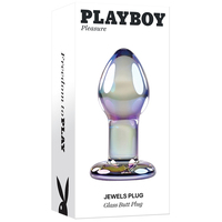 Jewels Plug  Glass 8.5cm Butt Plug