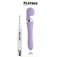 Playboy Pleasure Vibrato Lavender 24cm Usb Rechargeable Massage Wand