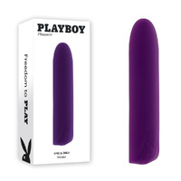 Playboy Pleasure One & Only  12cm Usb Rechargeable Bullet