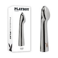 Playboy Pleasure Swoon Chrome 14cm Usb Rechargeable Vibrator