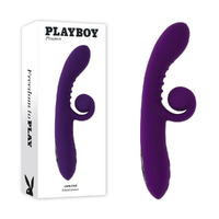 Playboy Curlicue  23.5cm Usb Rechargeable Rabbit Vibrator