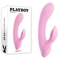 Playboy Pleasure RABBIT PARTY Pink 15.2 cm USB Rechargeable Rabbit Vibrator