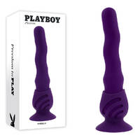 Playboy Pleasure WIGGLE IT Purple 23.9 cm USB Rechargeable Wiggling Vibrator