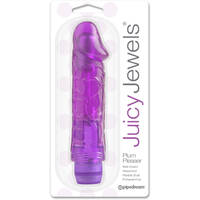 5" Plum Pleaser Jelly Vibrator