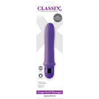 6" Grape Swirl Vibrator