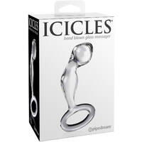 3.5" Glass Prostate Massager