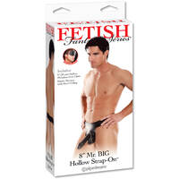 8" Mr Big Hollow Strap On 8" Mr Big Hollow Strap On