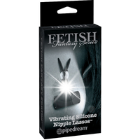 Vibrating Silicone Nipple Lassos