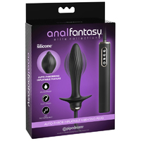 4" Auto Throb Inflatable Butt Plug