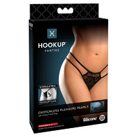 Crotchless Pearls Panty S/L Crotchless Pearls Panty S/L