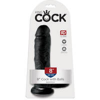8" Cock + Balls