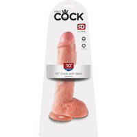 10" Cock + Balls