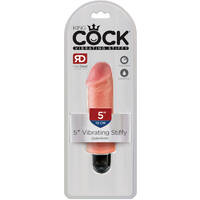 5" Vibrating Stiffy Cock