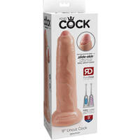 9" Uncut Cock