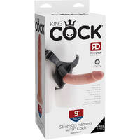 9" Cock + Strap On Harness 9" Cock + Strap On Harness