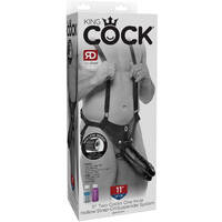 11" Double Cock Strap On System 11" Double Cock Strap On System