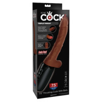 7.5" Thrusting Cock + Balls 7.5" Thrusting Cock + Balls