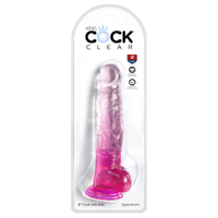 8" Cock + Balls 8" Cock + Balls