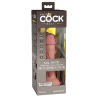 6" Vibrating Dual Density Cock