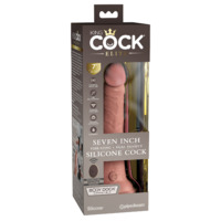 7" Vibrating Dual Density Cock 7" Vibrating Dual Density Cock