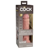 8" Vibrating Dual Density Cock 8" Vibrating Dual Density Cock
