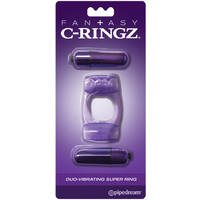 Duo Dual Vibrating Cock Ring