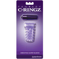 2.5" Vibrating Super Penis Sleeve