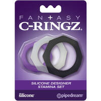 Silicone Designer Cock Rings X3 Silicone Designer Cock Rings X3