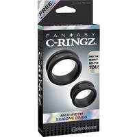 Max Width Silicone Cock Rings X2 Max Width Silicone Cock Rings X2