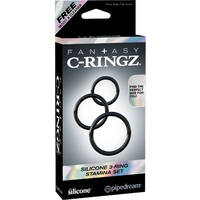 Silicone Cock Rings X3