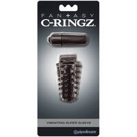 2.5" Vibrating Super Penis Sleeve