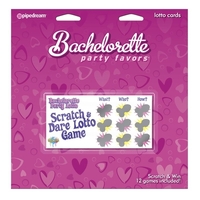 Bachelorette Party Favours Lotto Cards