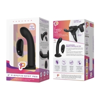 Pegasus 6" Wireless Remote Control P Spot / G Spot Peg With Harness Pegasus 6" Wireless Remote Control P Spot / G Spot Peg With Harness