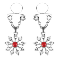 Ruby Star Nipple Jewellery