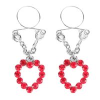 Ruby Hearts Nipple Jewellery