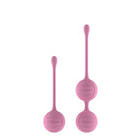Passion Play Silicone Kegel Ball Set Pink Kegel Balls - Set of 2 Items