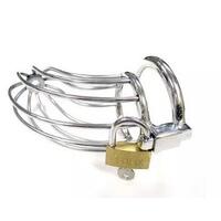 Chastity Cock Cage With Padlock