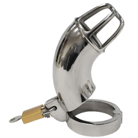 Cock Cage With Padlock