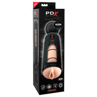 Vibrating Pussy Mega Milker