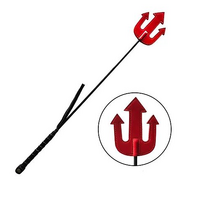 Leather Devil's Fork Riding Crop Leather Devil's Fork Riding Crop