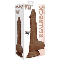 10" Realistic Cock + Balls