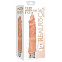 8" Realistic Vibrating Cock