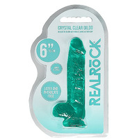 6" Realistic Cock + Balls