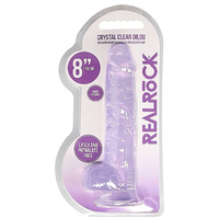 8" Realistic Cock + Balls